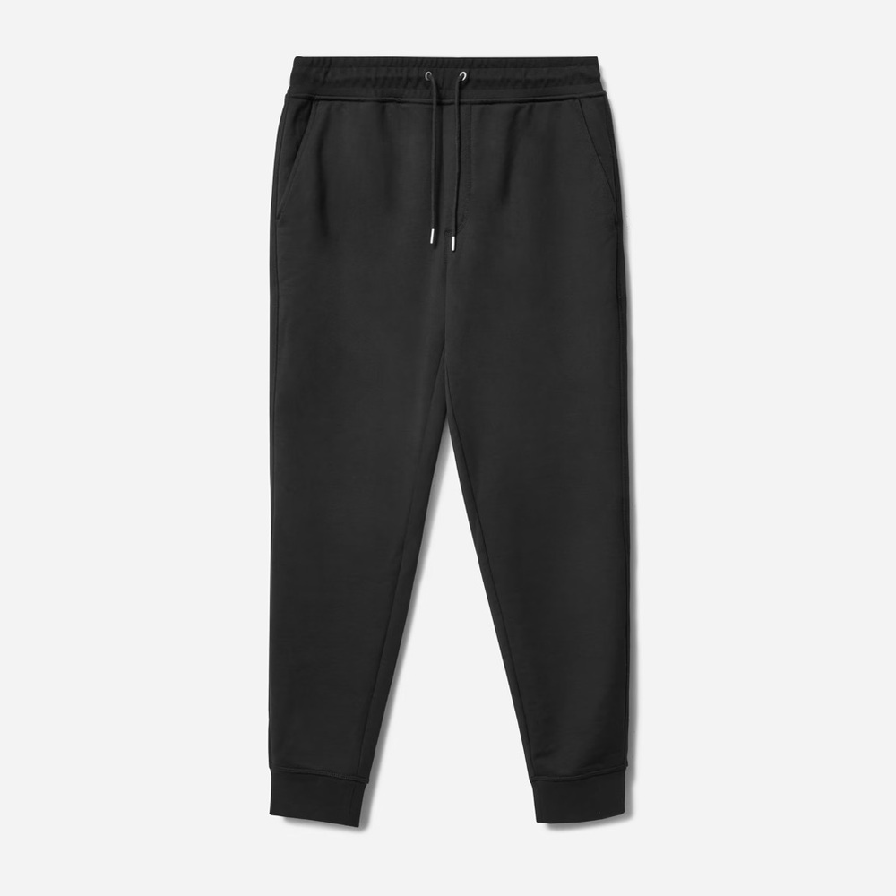 Everlane Men's Black French Terry Sweatpants Size XS